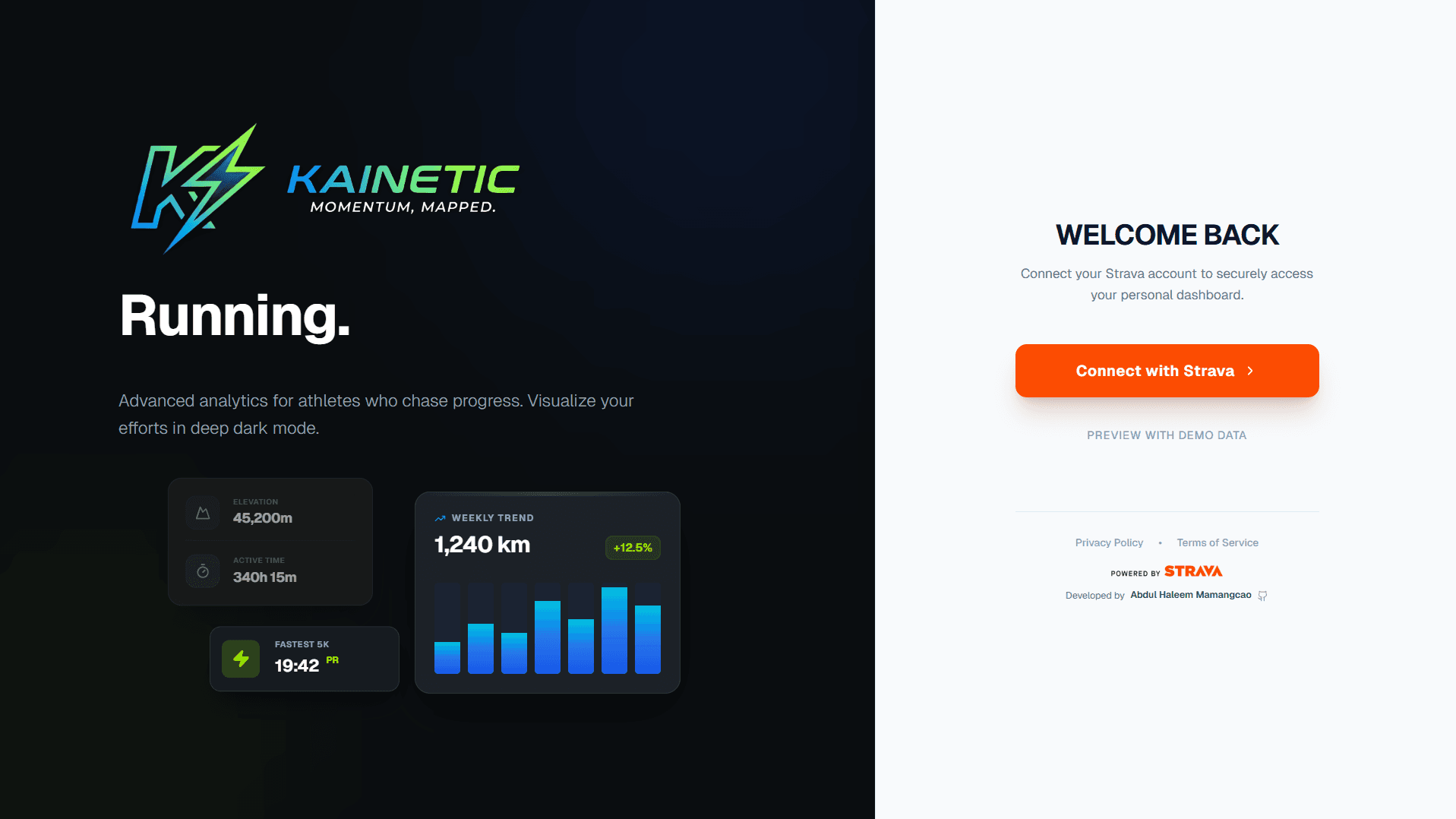 Kainetic: Momentum, Mapped.