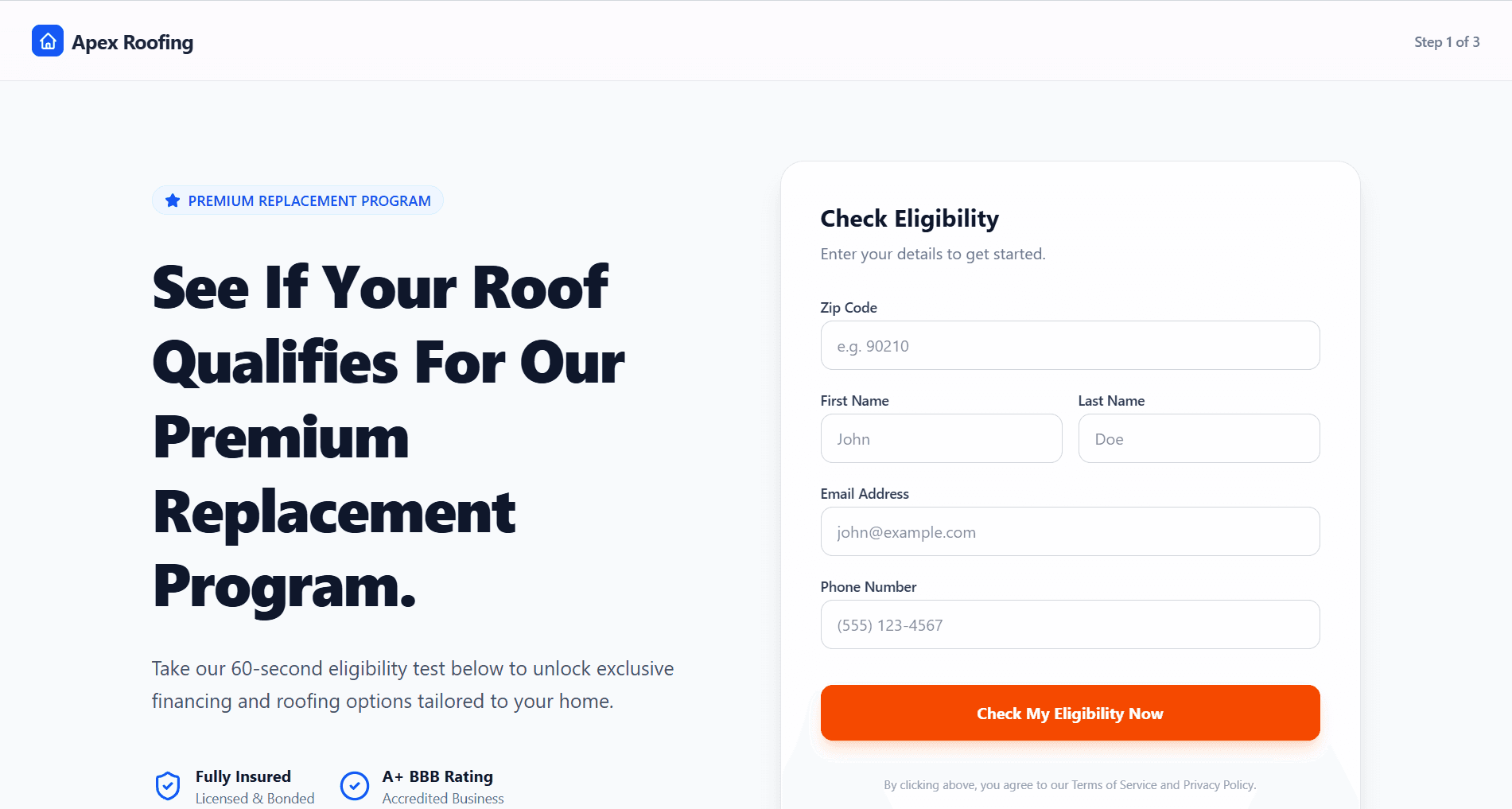 Roofer Snapshot